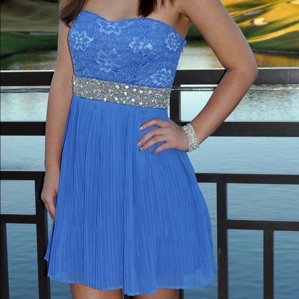 Strapless Cocktail Dress